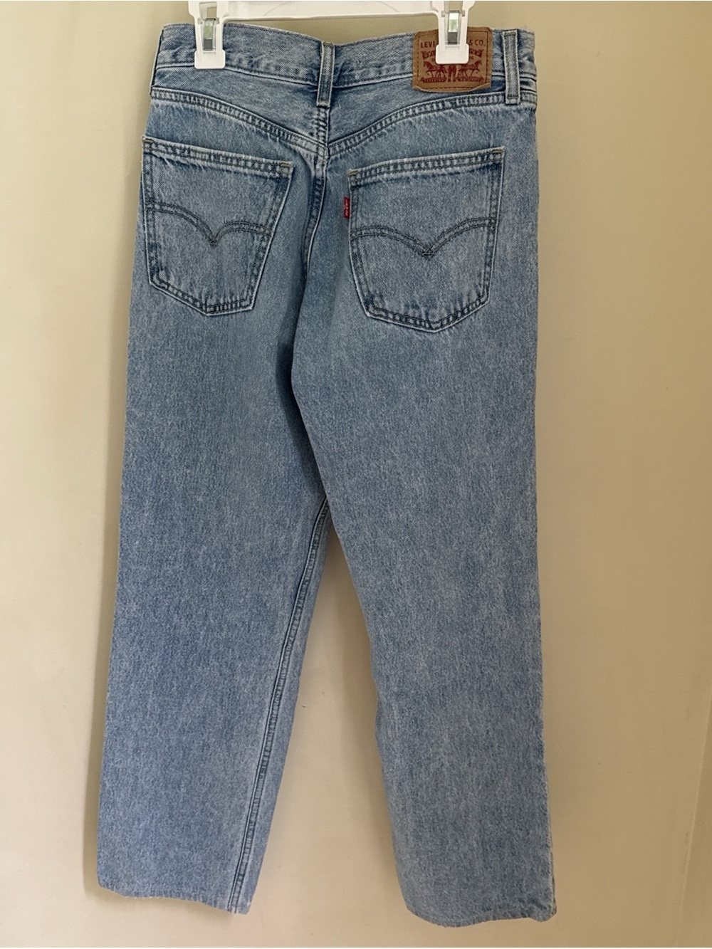 Levi’s low pro straight Light Wash Jeans size 25 - Picture 2 of 4